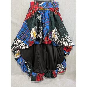 7th Avenue‎ By New York & Co Skirt Women's S High Low Mixed Print Fashion Skirt